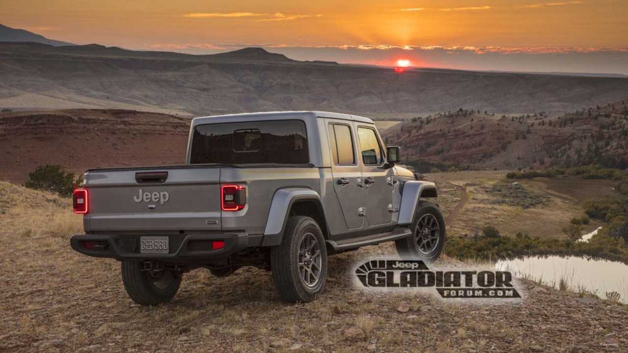 Jeep Gladiator 2020 - Fotos vazadas