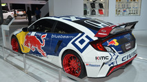 2016 Honda Civic Coupe Rallycross live at New York Auto Show