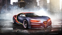 Superman - Bugatti Chiron
