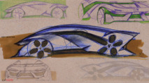 Tomasz Prygiel'den Lamborghini LV-426 konsepti