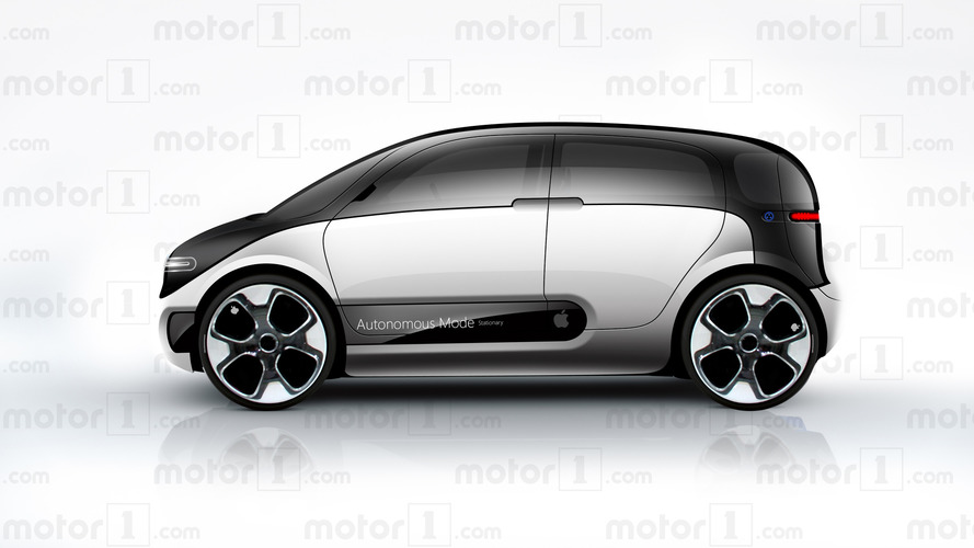 Apple Car renderings by Motor1