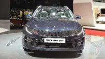 Kia Optima Sportswagon live in Geneva