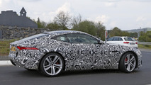 2017 Jaguar F-Type with four-cylinder engine spy photo