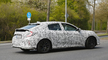 2017 Honda Civic hatchback spy photo