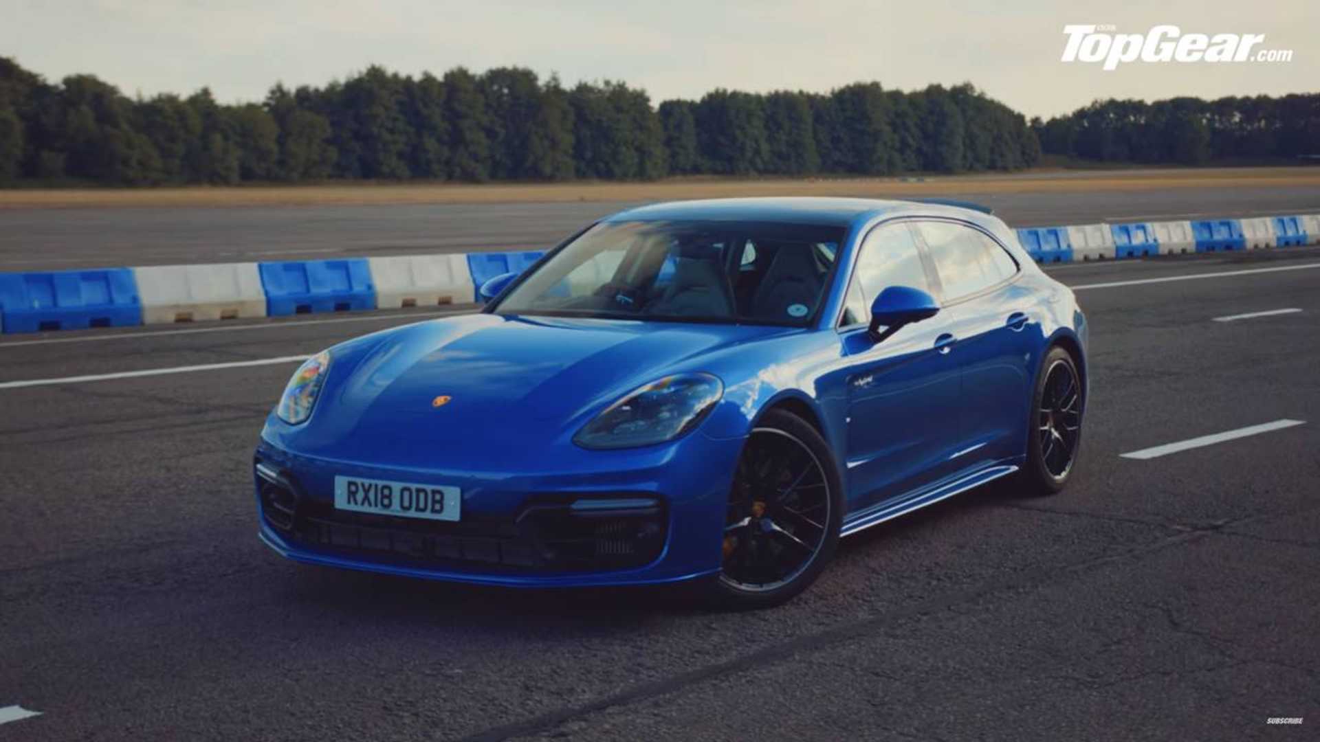 M5 E63 S Panamera Turbo E Hybrid Fight In Top Gear Drag Race