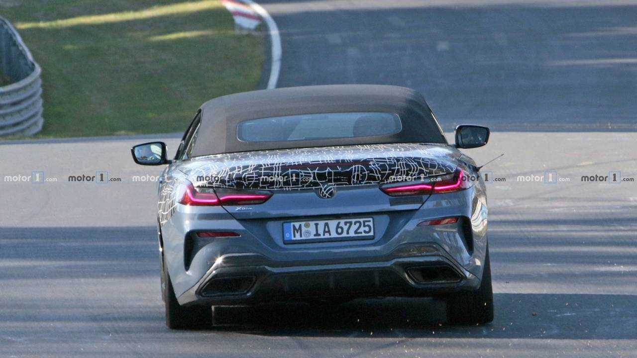 2019 BMW 8 Series Convertible spy photo