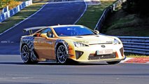 Lexus LFA Test Mule Spy Shots