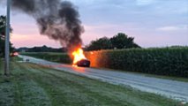 Dodge Challenger Hellcat Fire