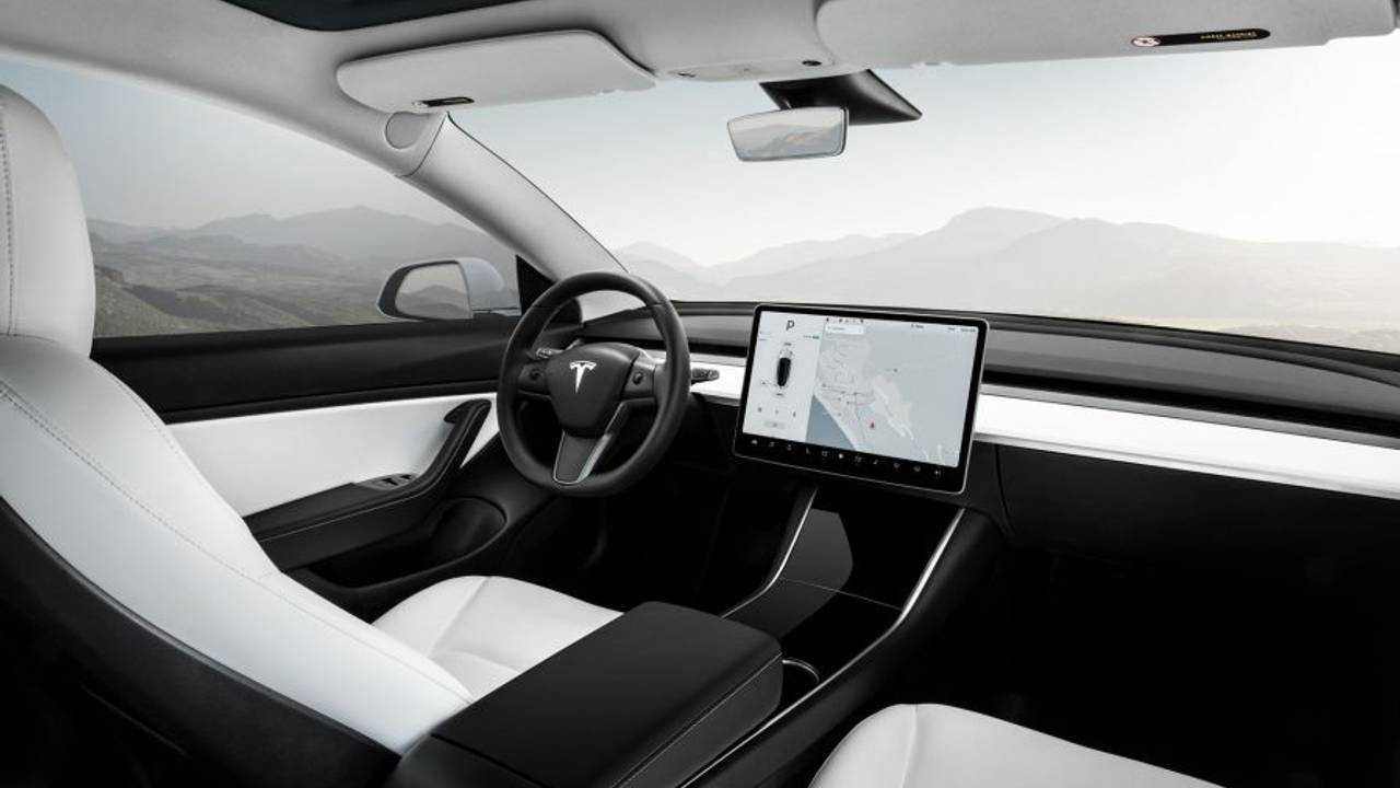 Tesla Model 3 Console