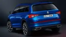 2019 Skoda Kodiaq RS leaked official photo