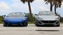 Ferrari Portofino Vs. McLaren 570S Spider