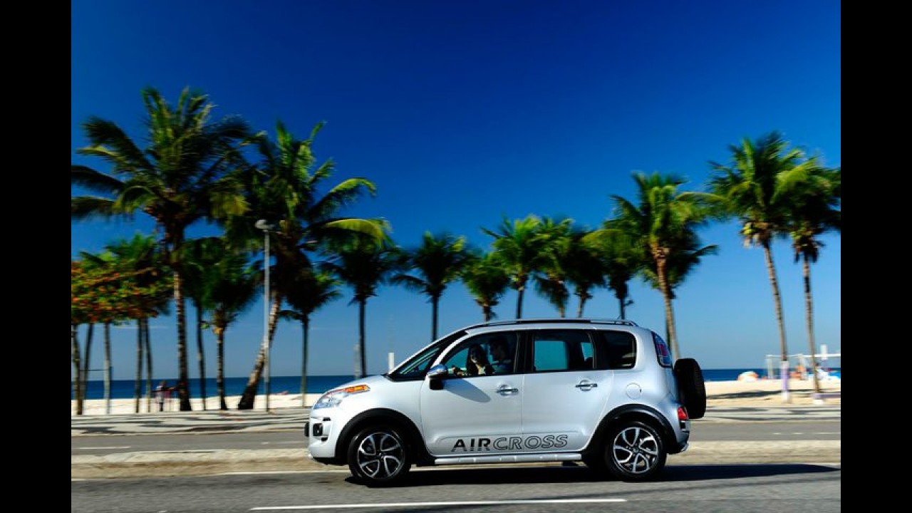 Citroën divulga novas imagens do AirCross no Rio de Janeiro