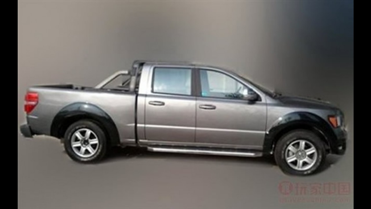 Flagra revela a nova picape "F-150" ... da JAC Motors - Modelo pode ser lançado ao Brasil