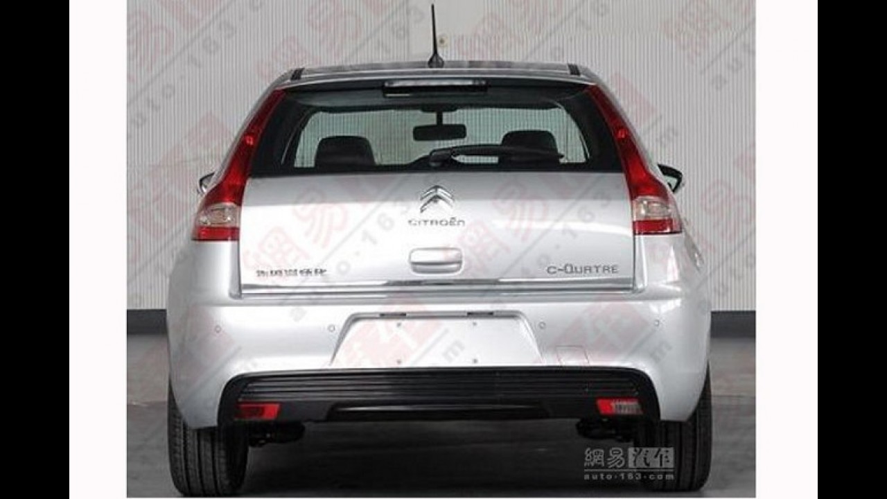 Citroën C4 aparece com visual reestilizado na China