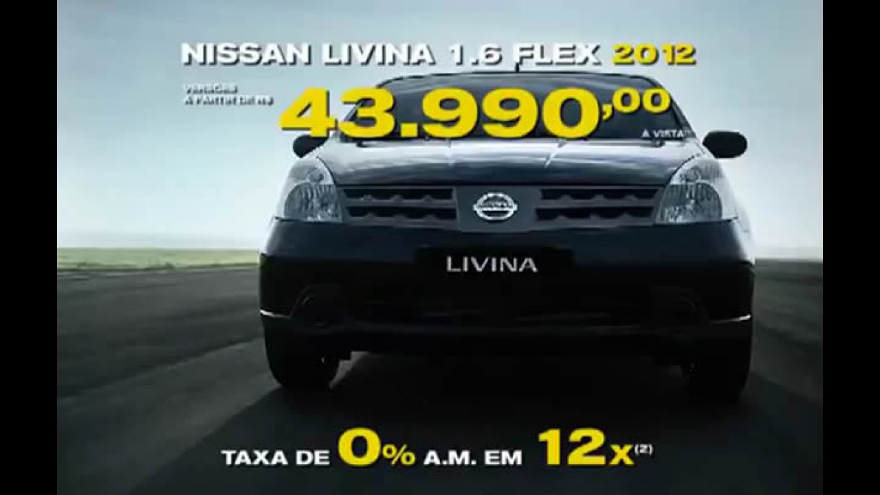 Nissan promove Feirão Nacional com financiamento a juro zero para toda linha 2012