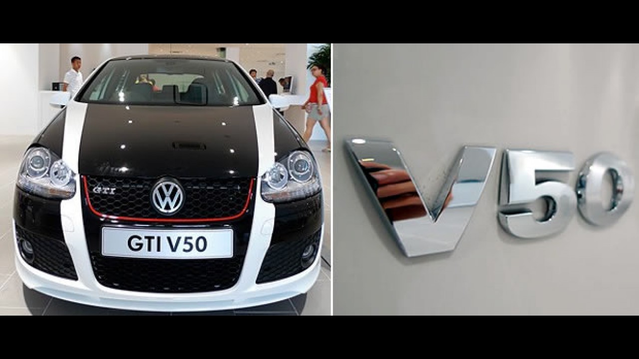 Edição Especial: Volkswagen lança Golf GTI V50 com 246cv de potência em Cingapura