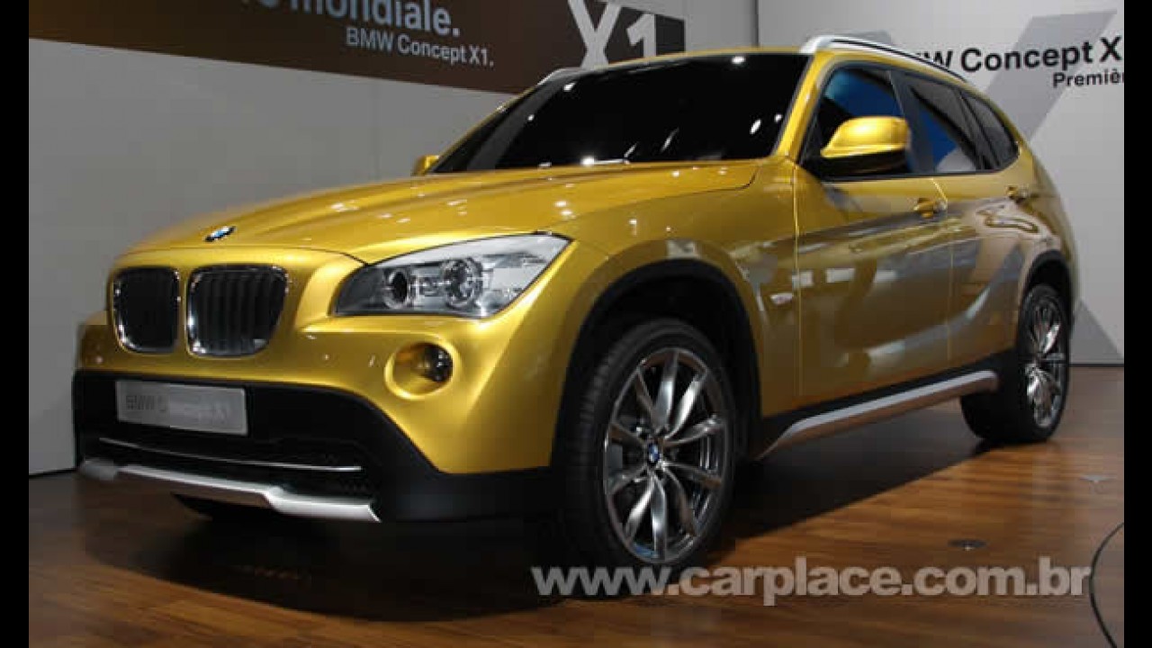Novo BMW X1 2010 é flagrada durante ensaio fotográfico - Lançamento será em setembro