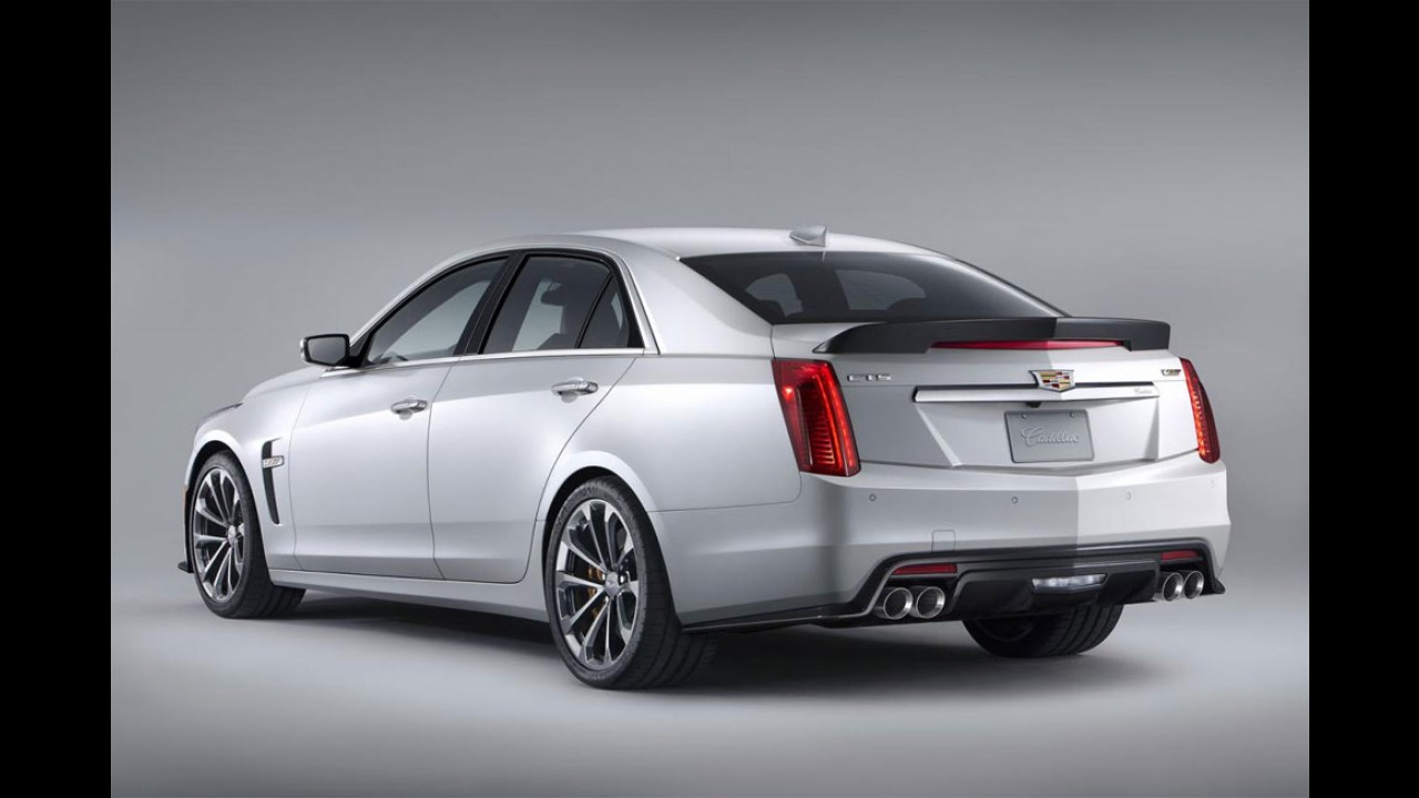 Rival de M5 e E63, novo Cadillac CTS-V de 650 cv e 87 kgfm é revelado
