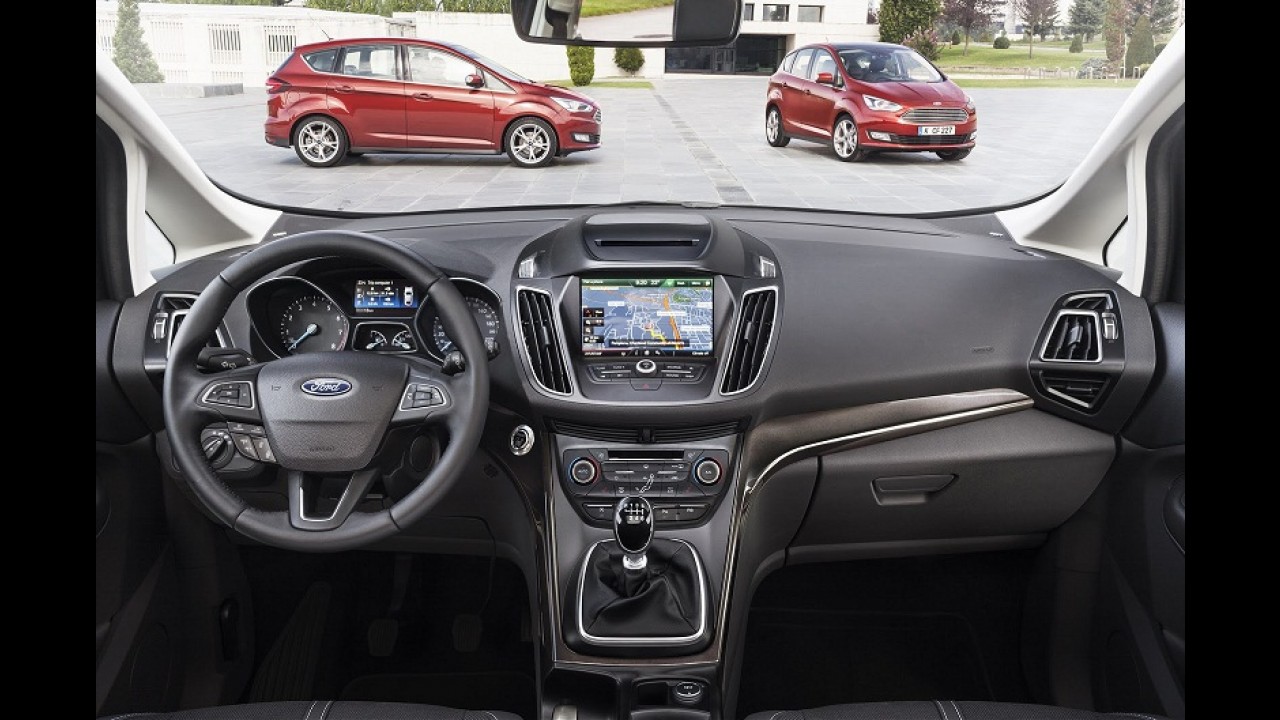 Salão de Paris: derivada do Focus, Ford C-Max ganha cara nova