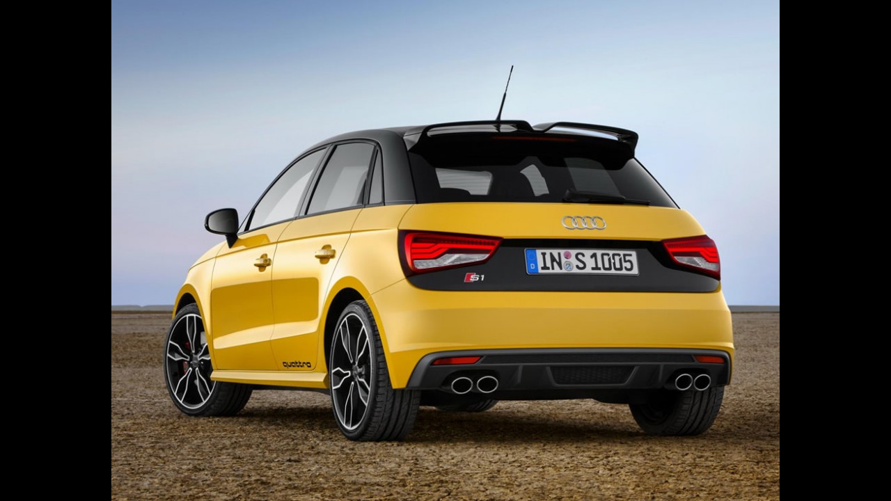 Audi S1 quattro aparece por completo antes da estreia