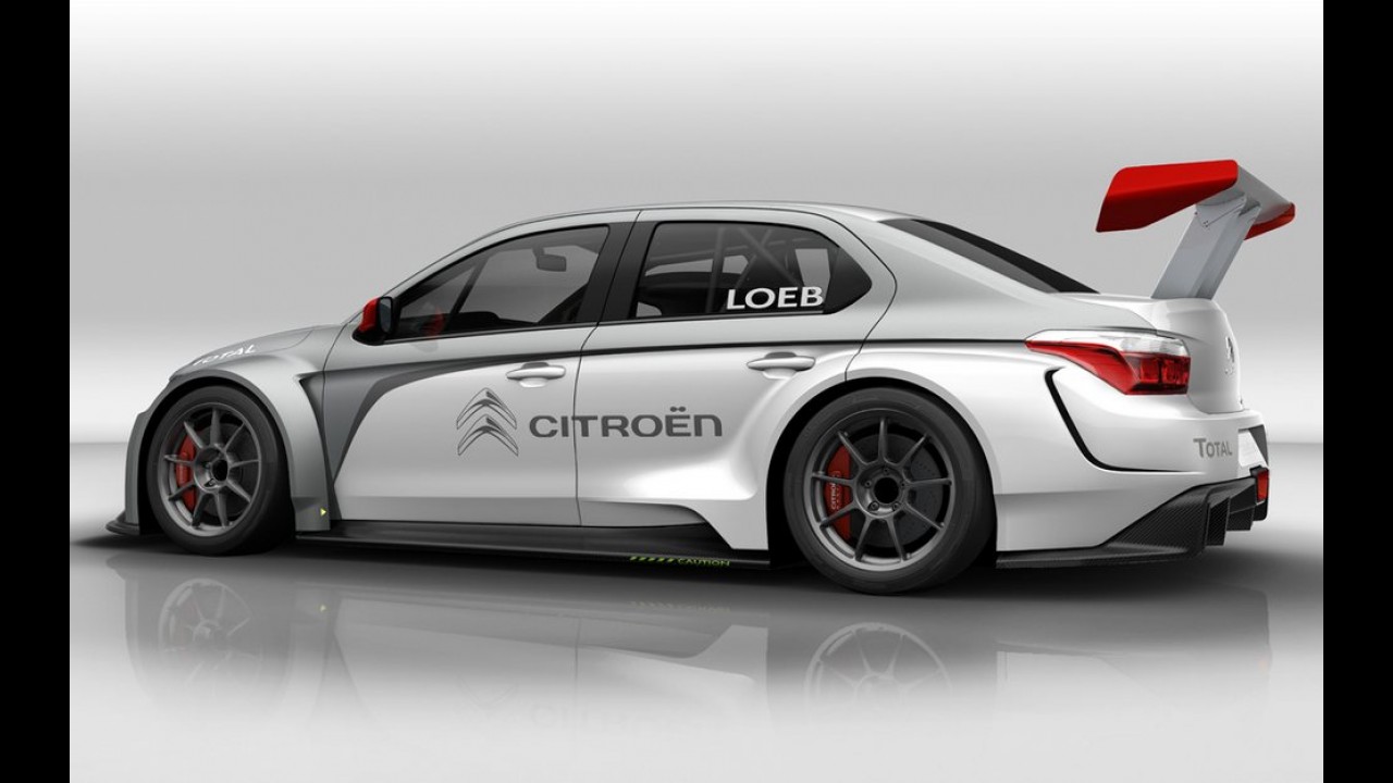 Citroën revela C-Elysée WTCC, carro de Sébastien Loeb para o campeonato de 2014