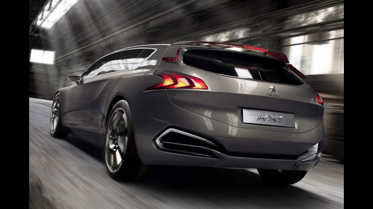 Frankfurt: Peugeot revela primeiras informações e imagens oficiais do HX1 Concept