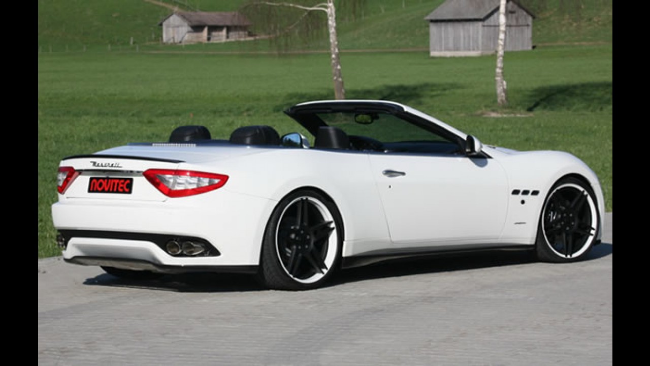 Maserati GranCabrio ganha preparação da Novitec