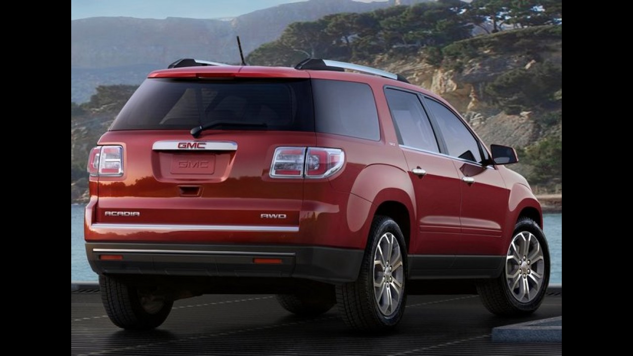 GMC Acadia 2013 tem preços divulgados nos EUA