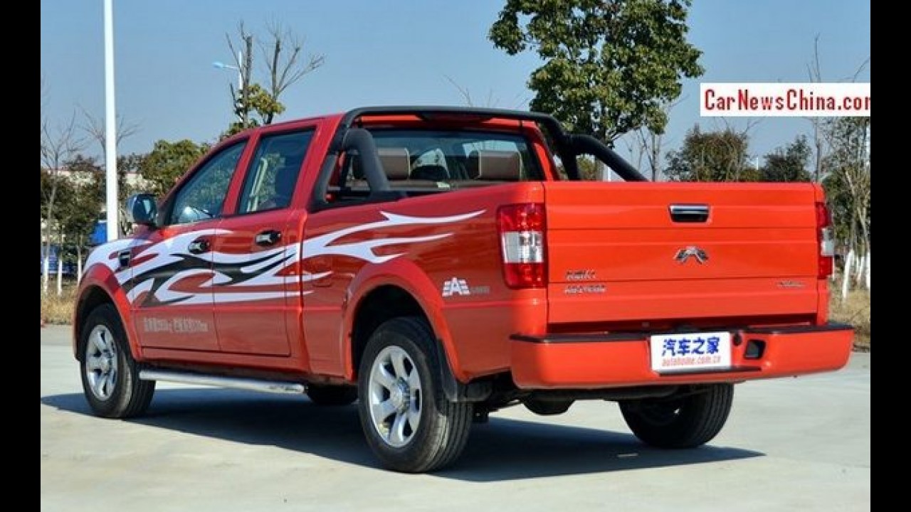 Chinesa Kawei estreia no mercado com a picape Auto K1, clone da F-150