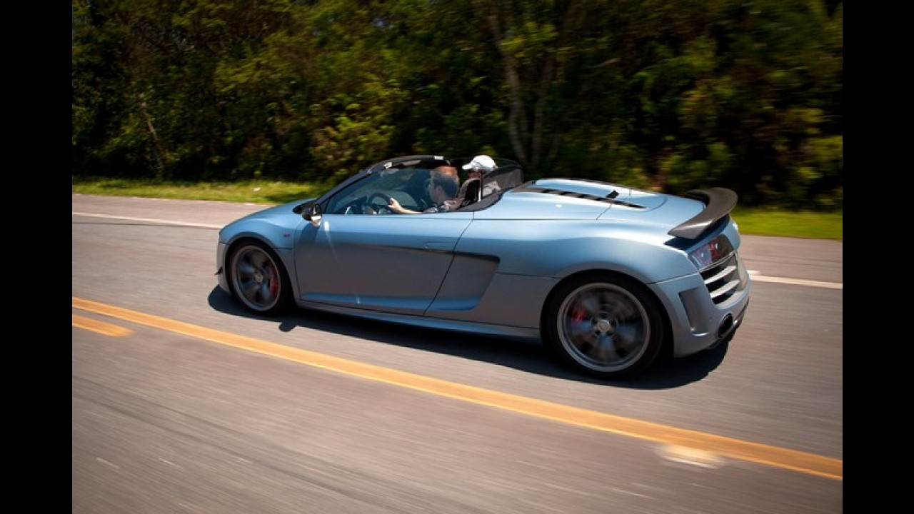 Aceleramos o Audi R8 GT Spyder – e você também vai poder dirigi-lo no Salão!