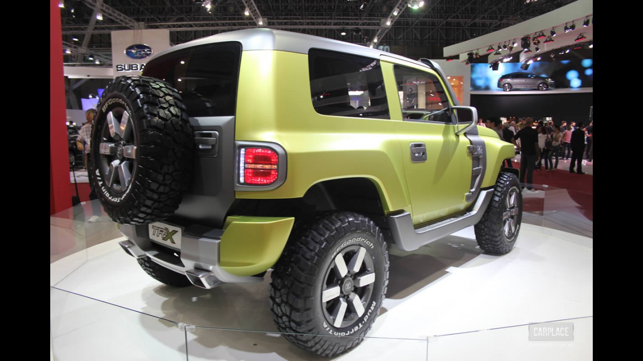 Salão do Automóvel: Troller TR-X é conceito totalmente brasileiro