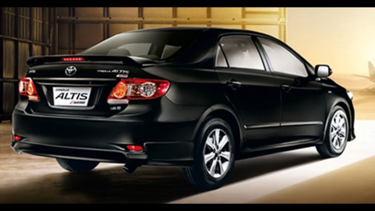 Toyota Corolla recebe edição limitada Altis Aero na Índia - Preço será equivalente a R$ 41.880