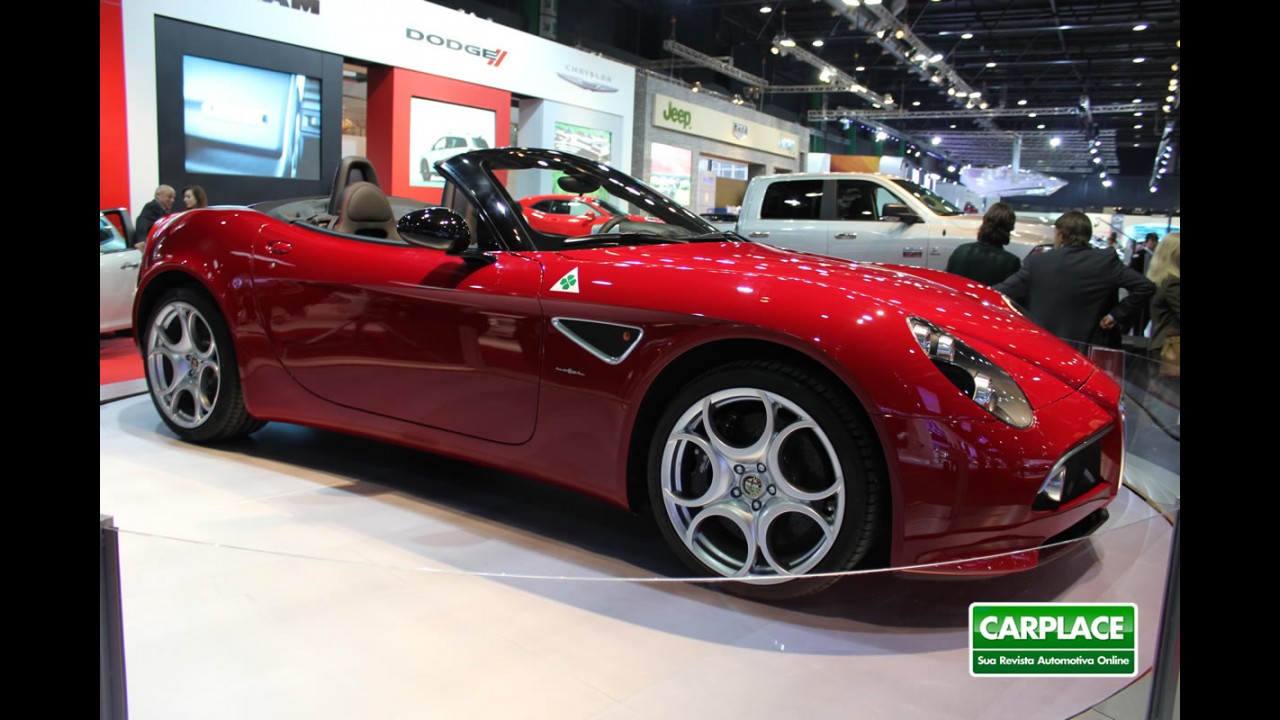 Salão de Buenos Aires: Alfa Romeo 8C Spider
