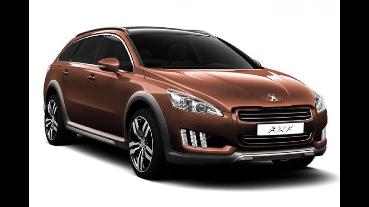 Peugeot apresenta oficialmente versão aventureira de luxo RXH para 508 SW