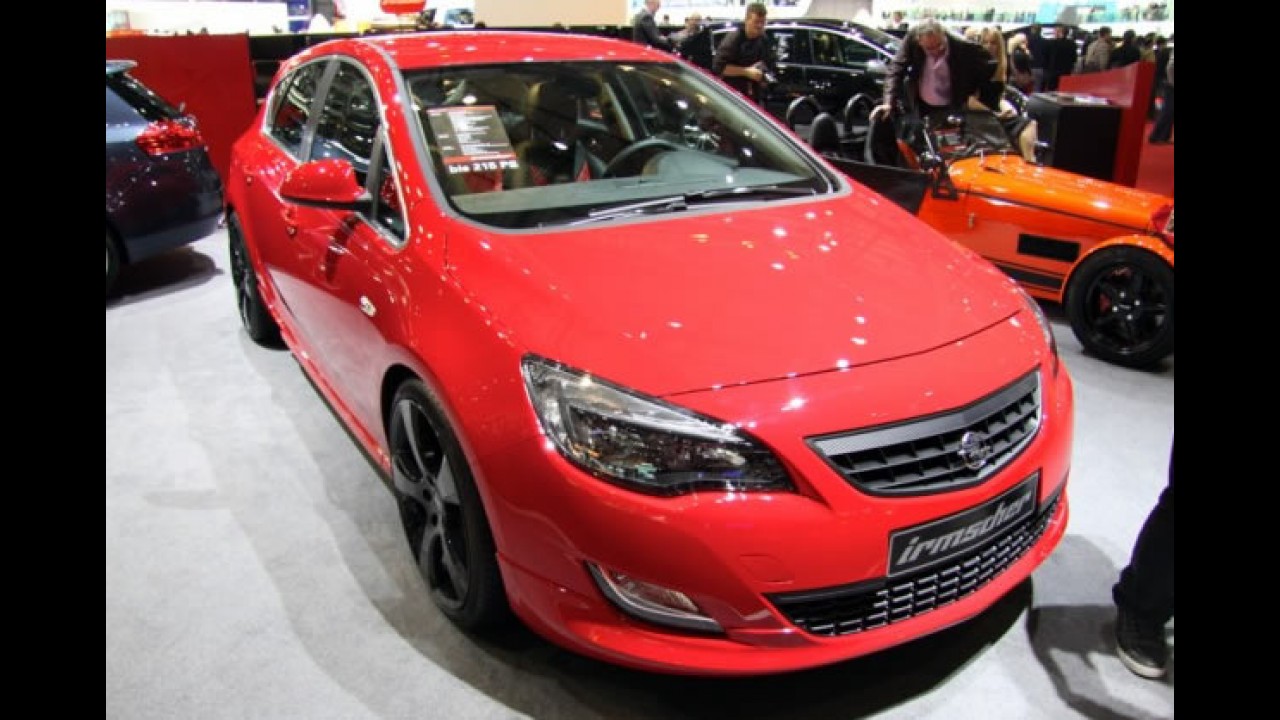 Novo Opel Astra tunado pela Irmscher também está em Genebra