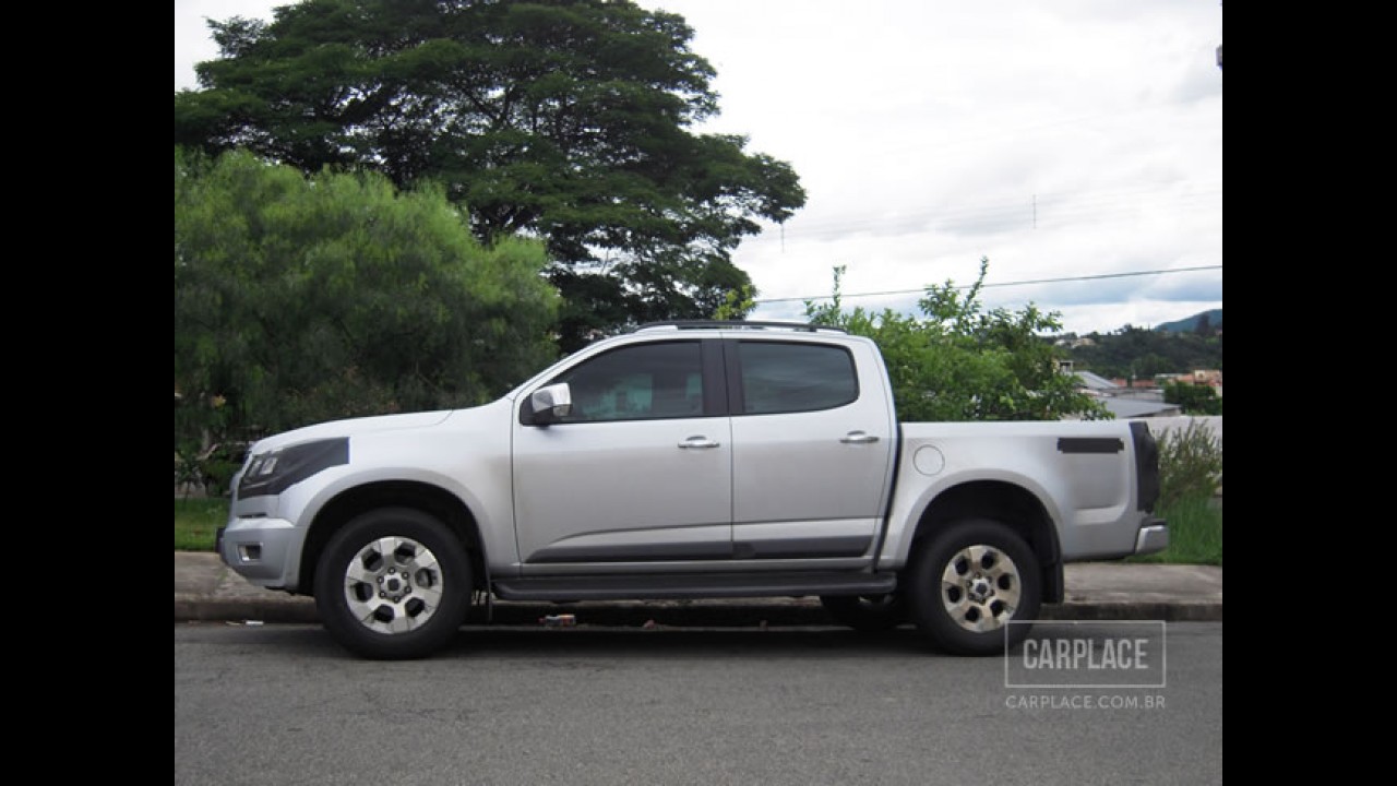 Nova S10: Todo mundo está flagrando a nova pick-up, “Menos Luiza, que está no Canadá”