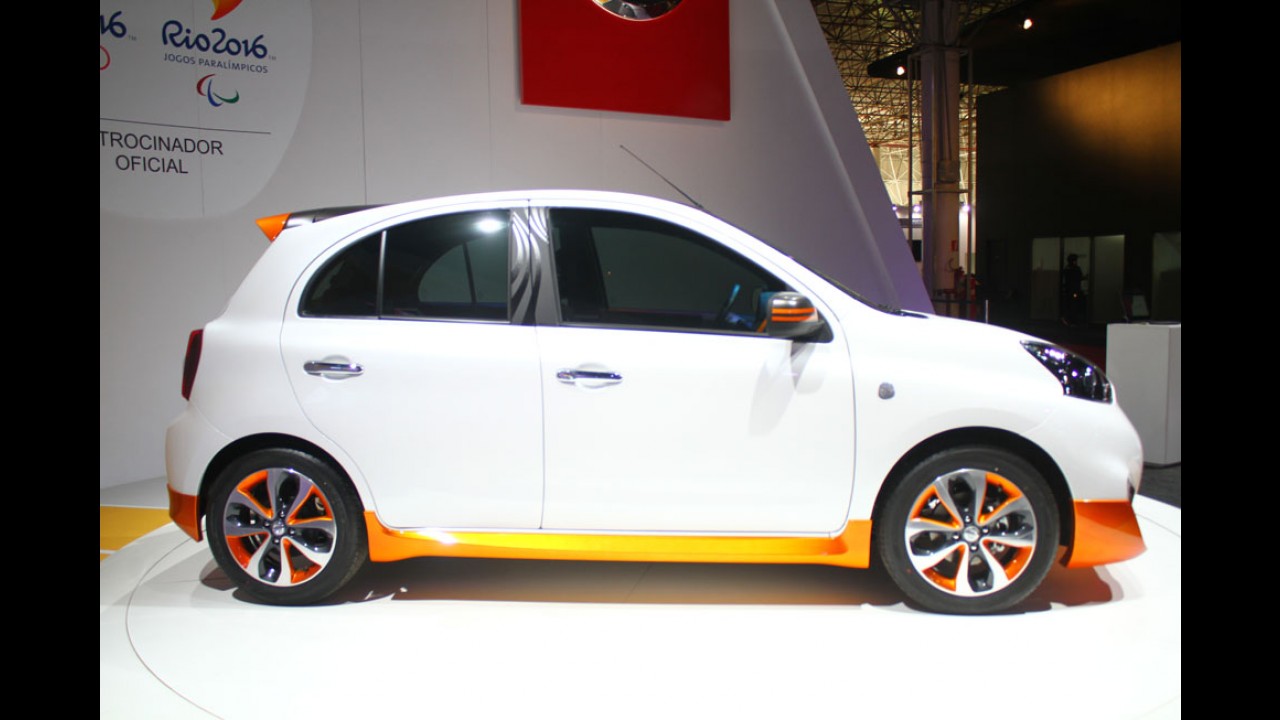 Salão SP: Nissan homenageia Olimpíadas com New March Rio 2016 Edition