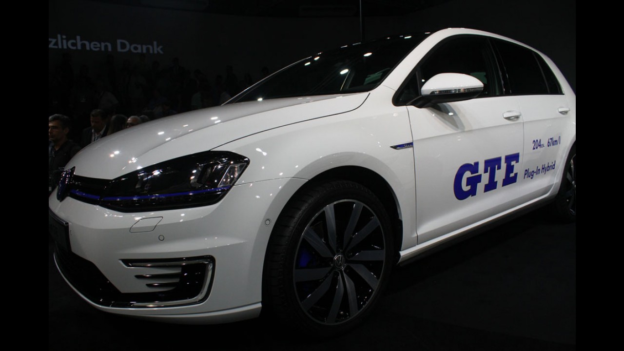 Salão SP: VW Golf GTE une desempenho e ecologia num só pacote