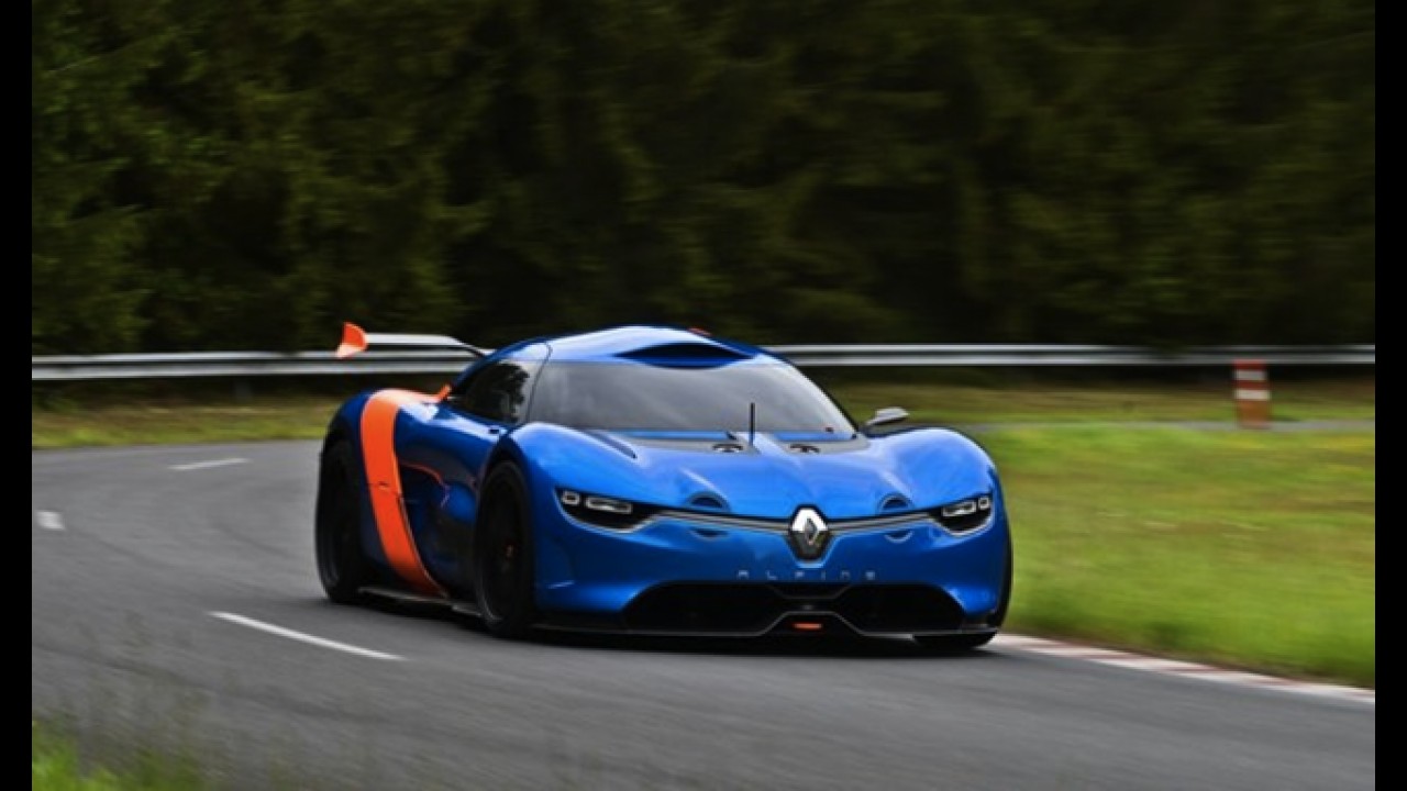 Renault Alpine A110-50 Concept tem mais imagens reveladas