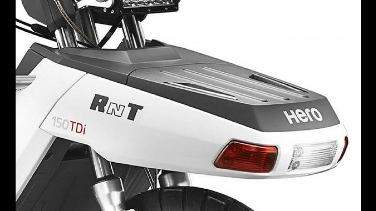 Inusitado: conceito de scooter indiano tem motor a diesel e tração integral