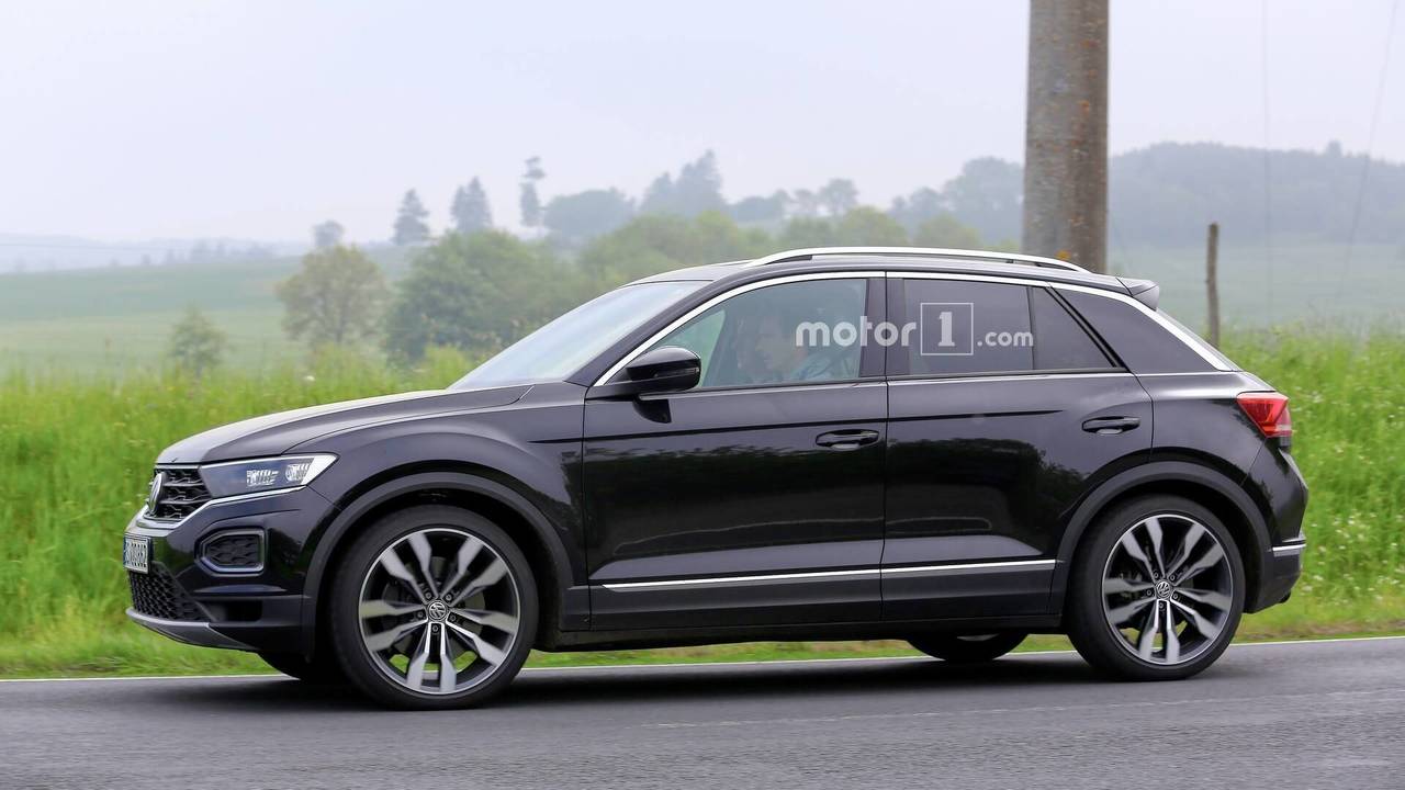VW T-Roc R 2019 fotos espía