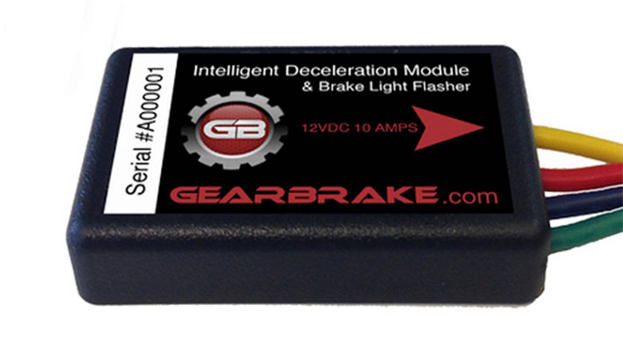 Testing the Flashing Brake Light, The Gear Brake Module