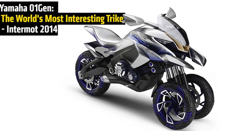 Yamaha 01Gen: The World's Most Interesting Trike - Intermot 2014