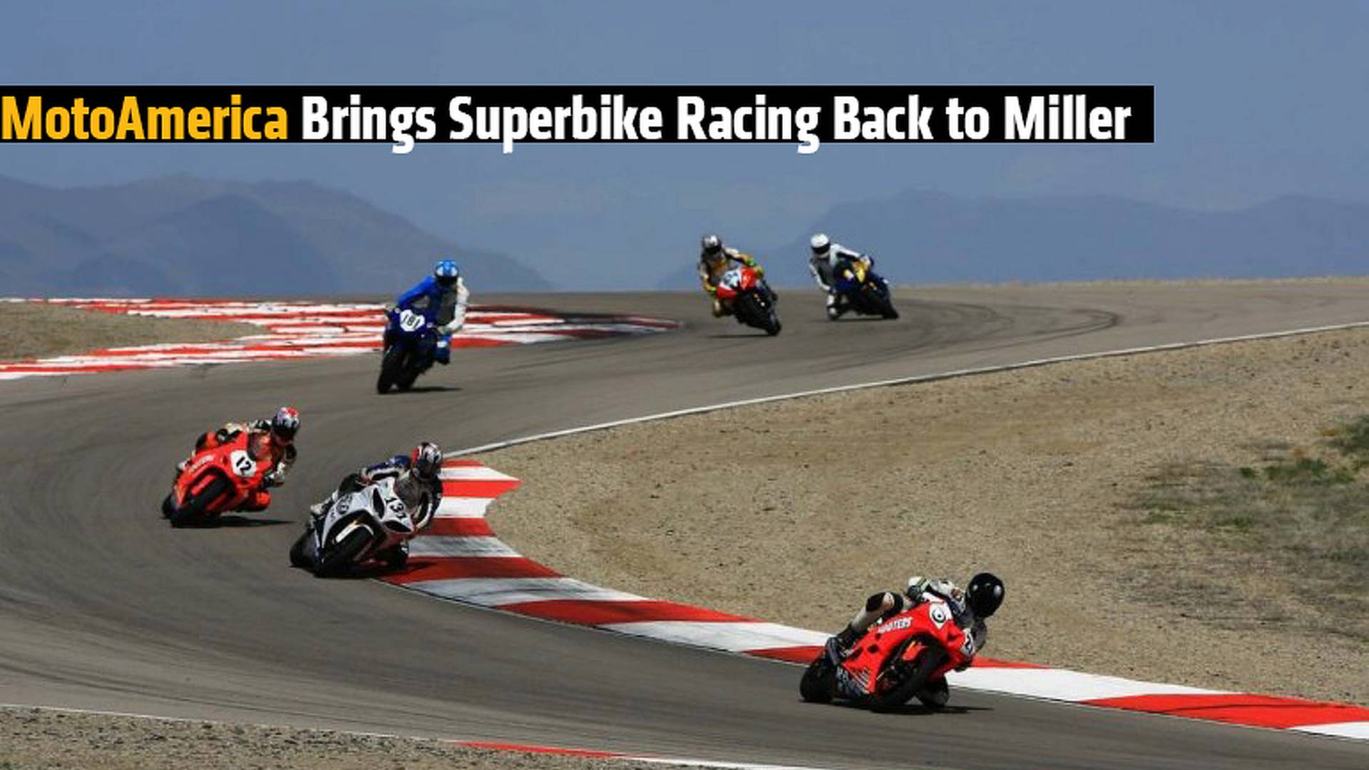 MotoAmerica Brings Superbike Racing Back to Miller