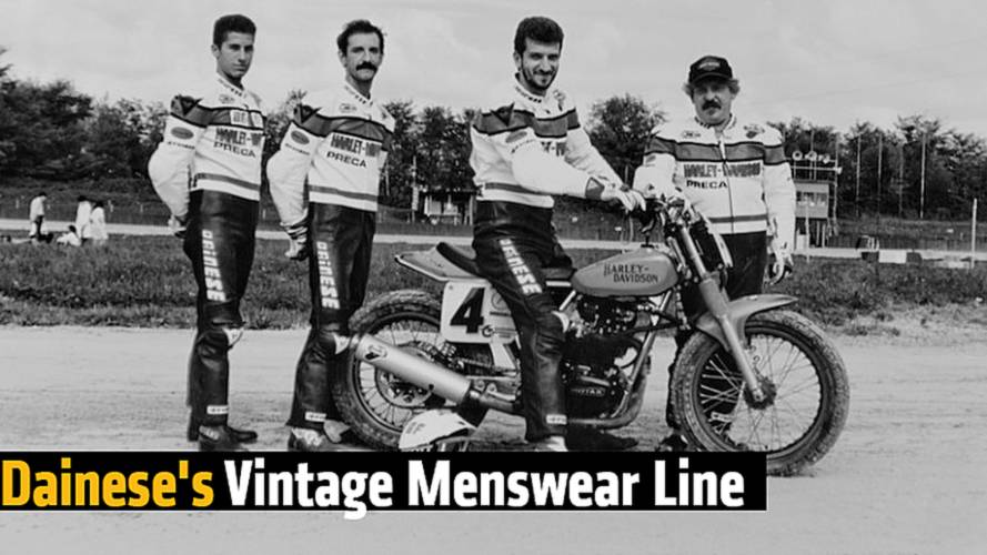 Dainese's Vintage Menswear Line - 36060 Capsule Collection 