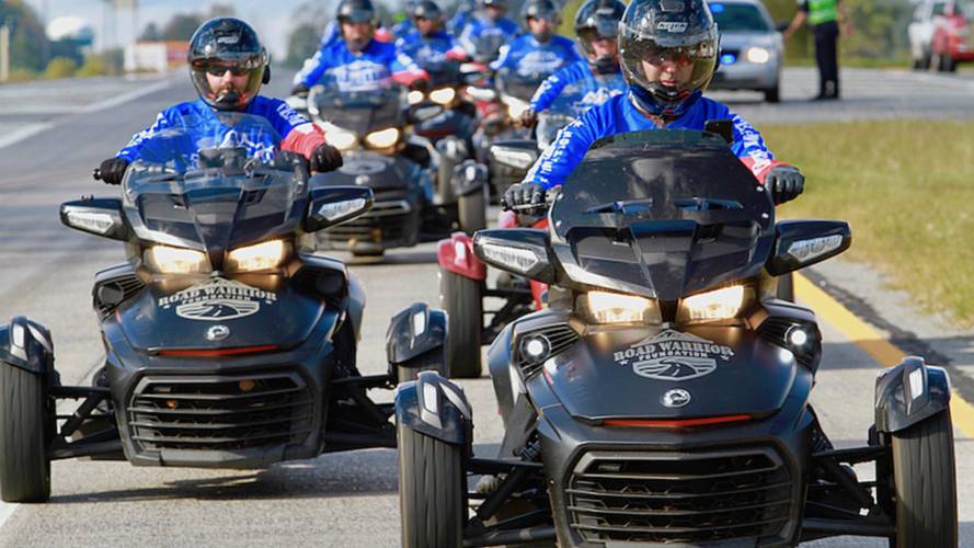 Can-Am Rides With Road Warrior Foundation