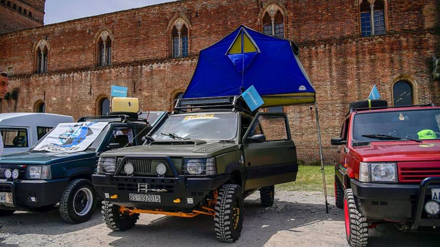 Concentración Fiat Panda en Pandino 2018