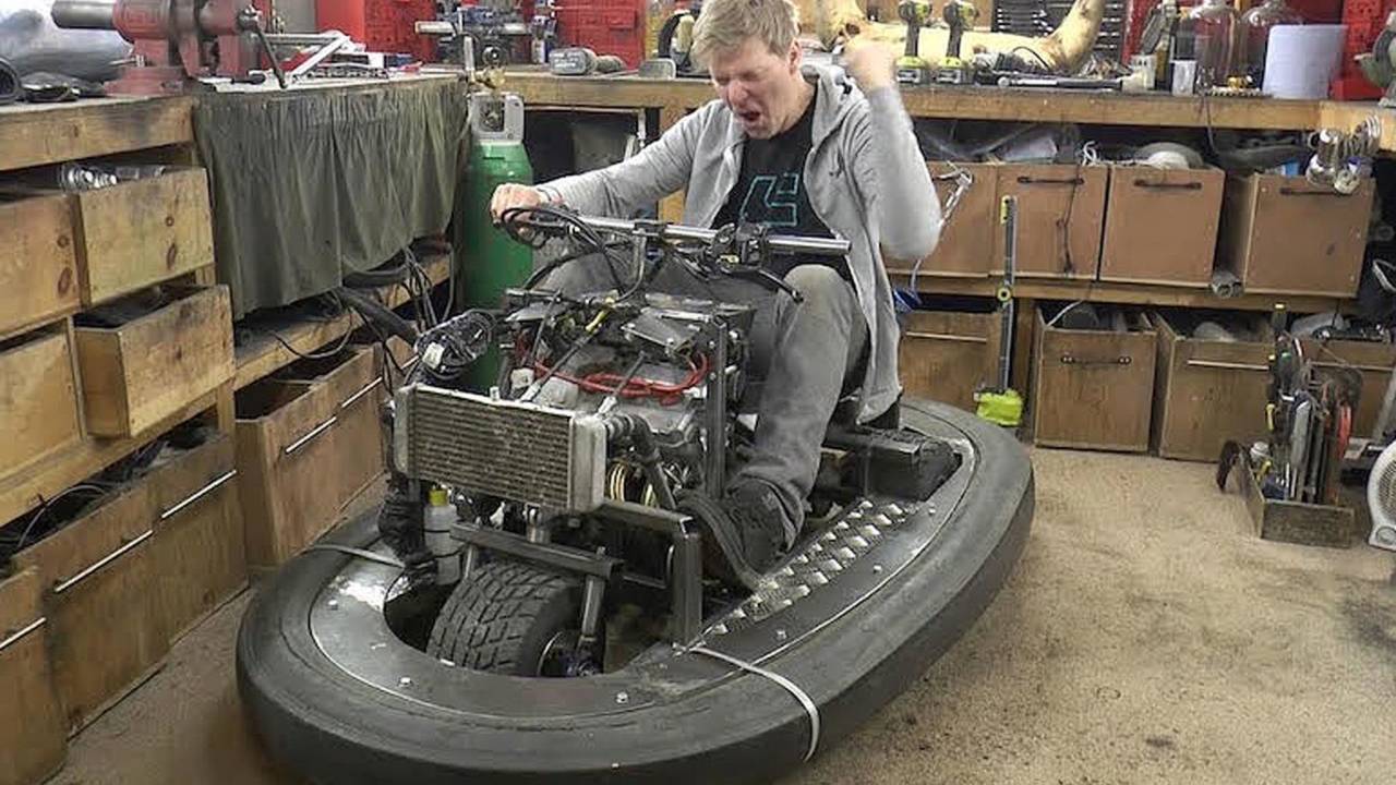 British Man Builds CBR-Powered Bumper Car – Because Why Not?