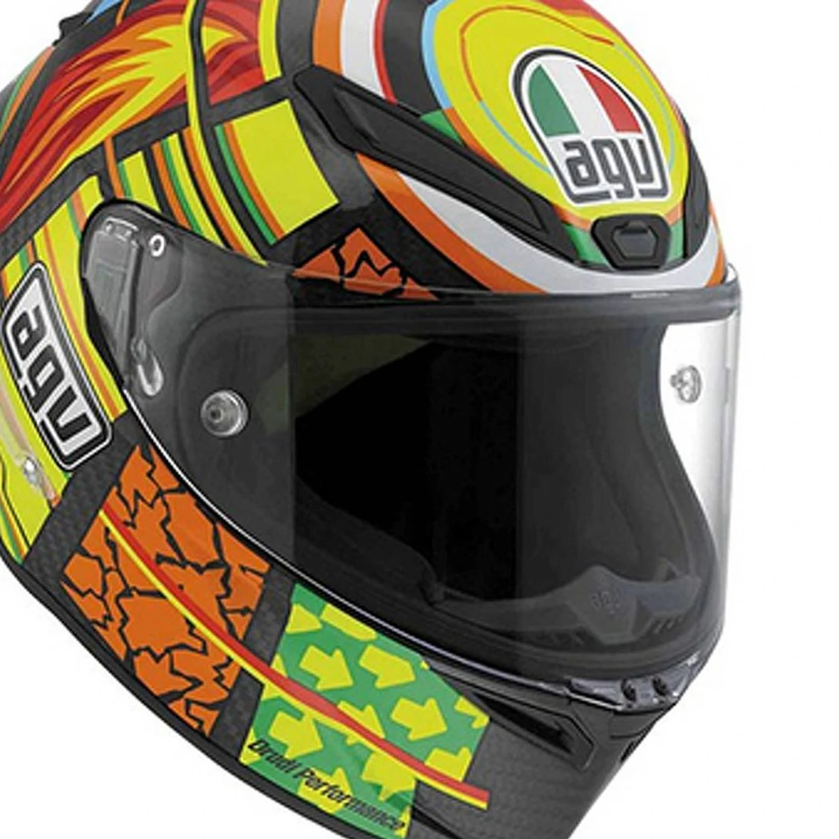 AGV Pista GP Rossi Replica: the most advanced, ugly helmet ever