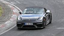 Porsche 718 Boxster Spyder Spy Shots